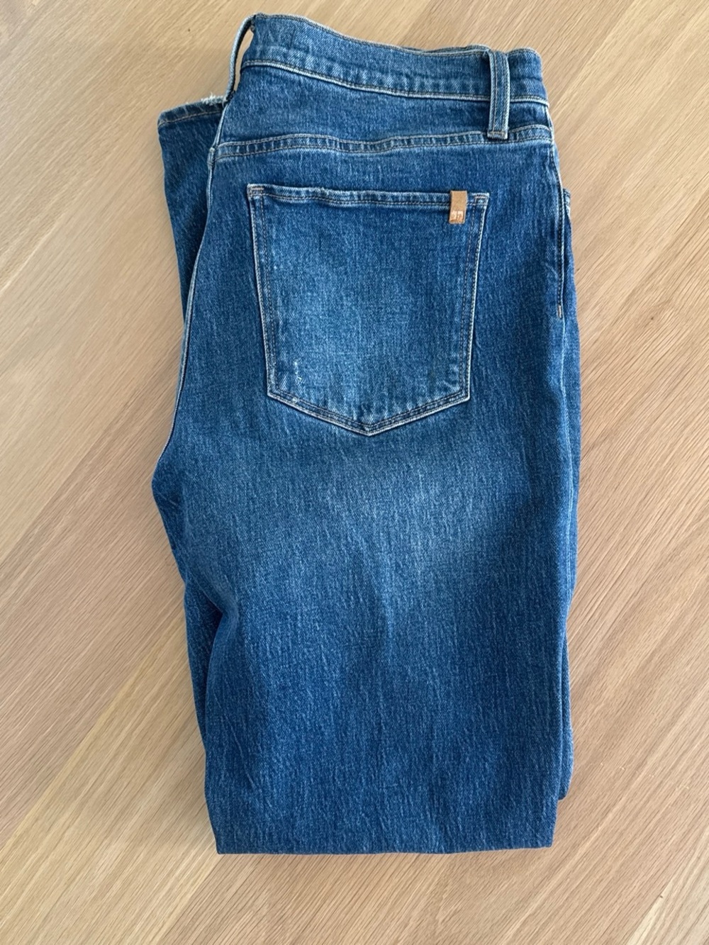 Joe's Jeans Straight Leg Dark Blue Denim